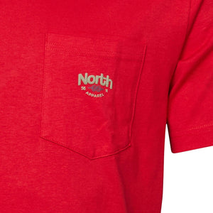North 56°4 T-Shirt - 11104 - Red 2