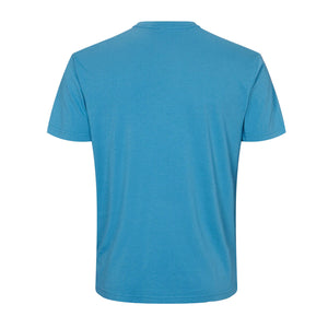North 56Denim Printed T-Shirt - 21323 - Mykonos Blue 2