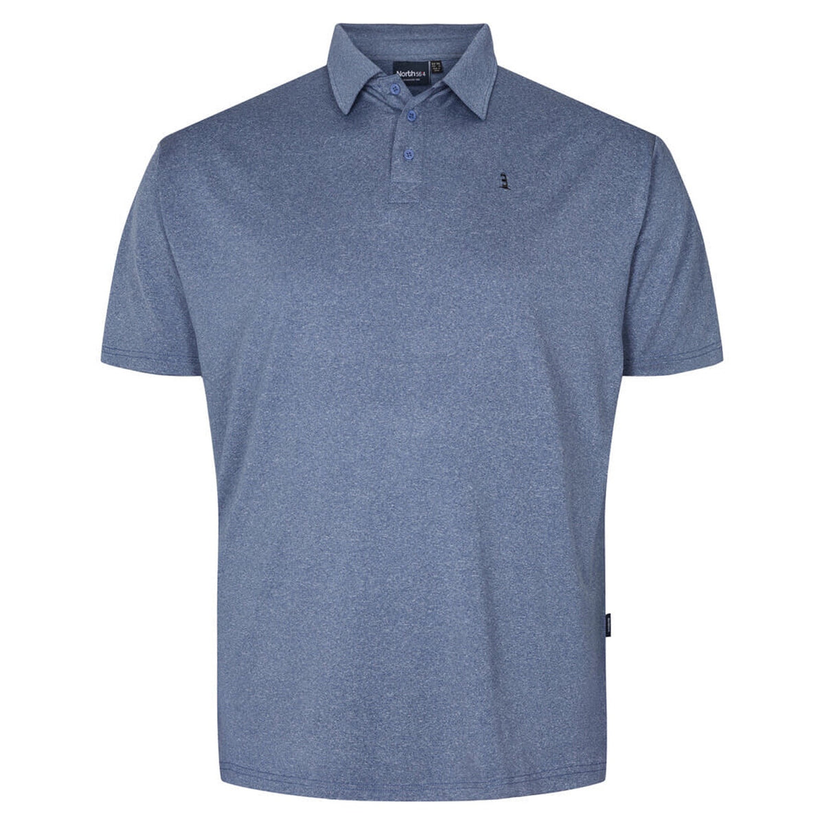 North 56°4 Polo - 23107 - Blue Melange 1