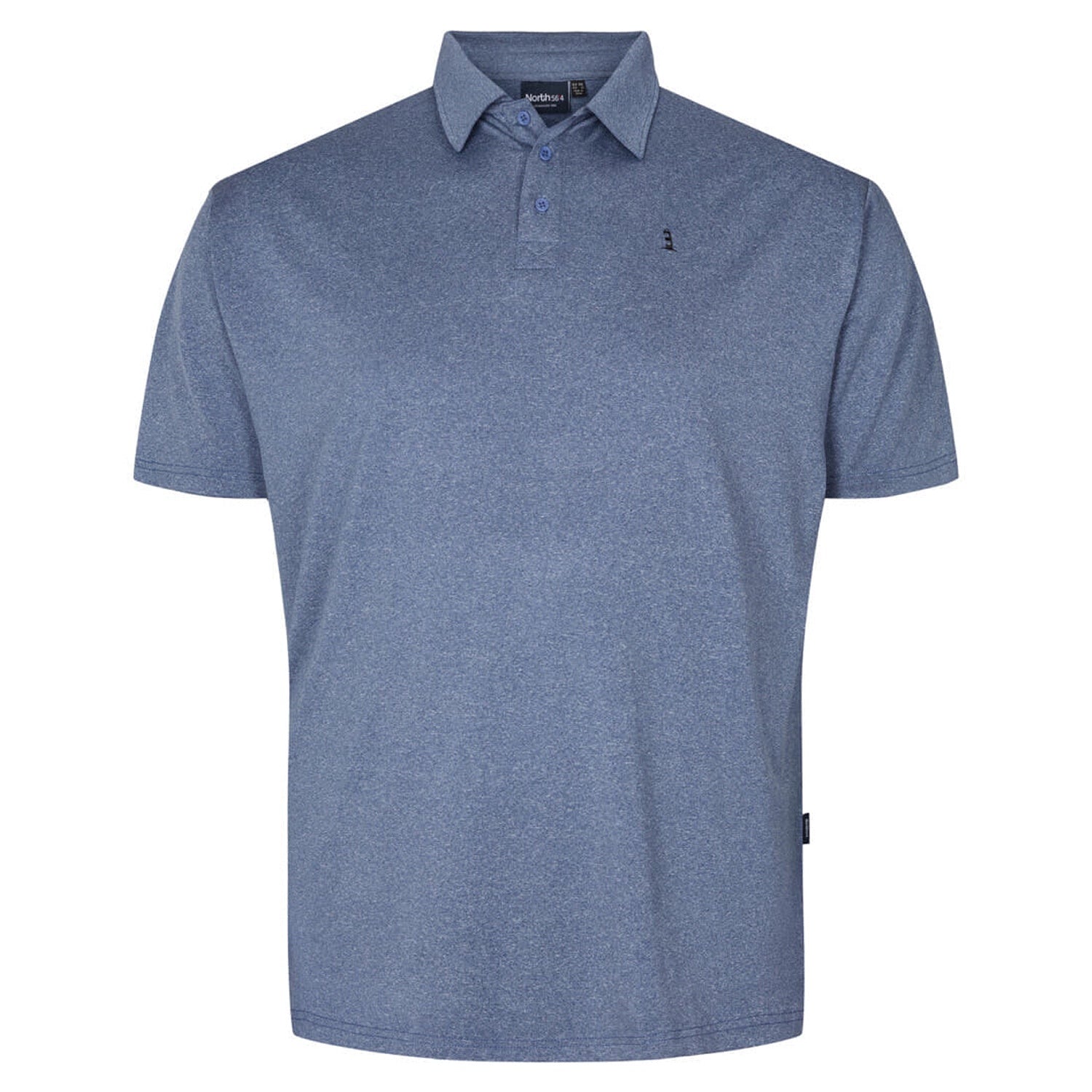 North 56°4 Polo - 23107 - Blue Melange 1