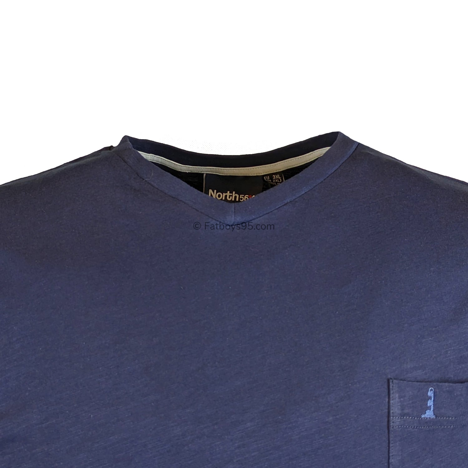 North 56°4 V-Neck T-Shirt - 31153 - Navy 2