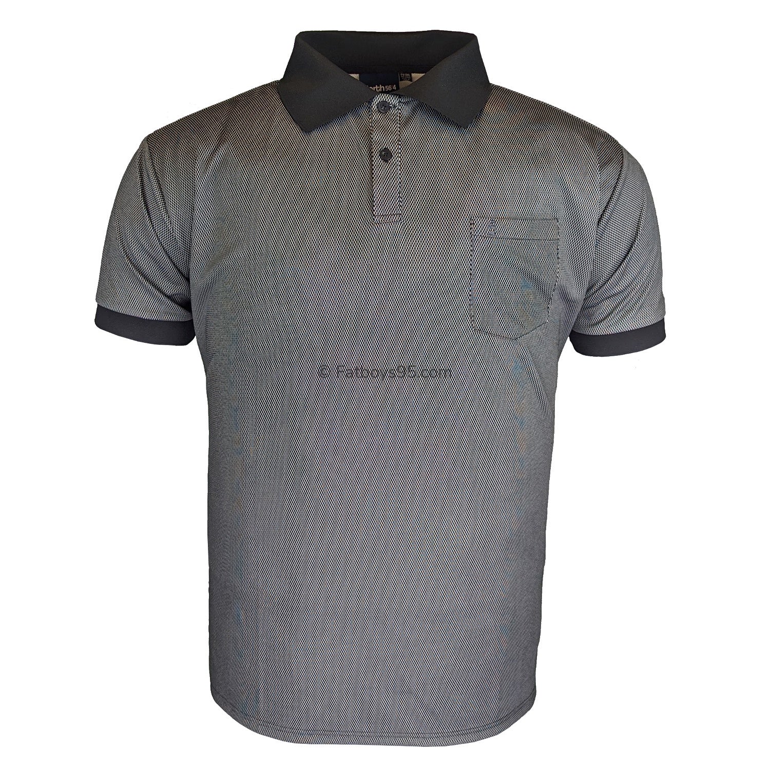 North 56°4 Cool Effect Polo - 33164 - Black 1