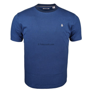 Penguin T-Shirt - OJKF2107 - Dress Blue 1