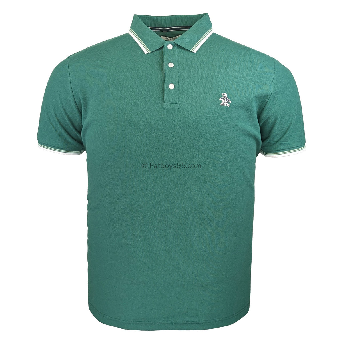 Penguin Polo - OJKF2620 - Antique Green 1