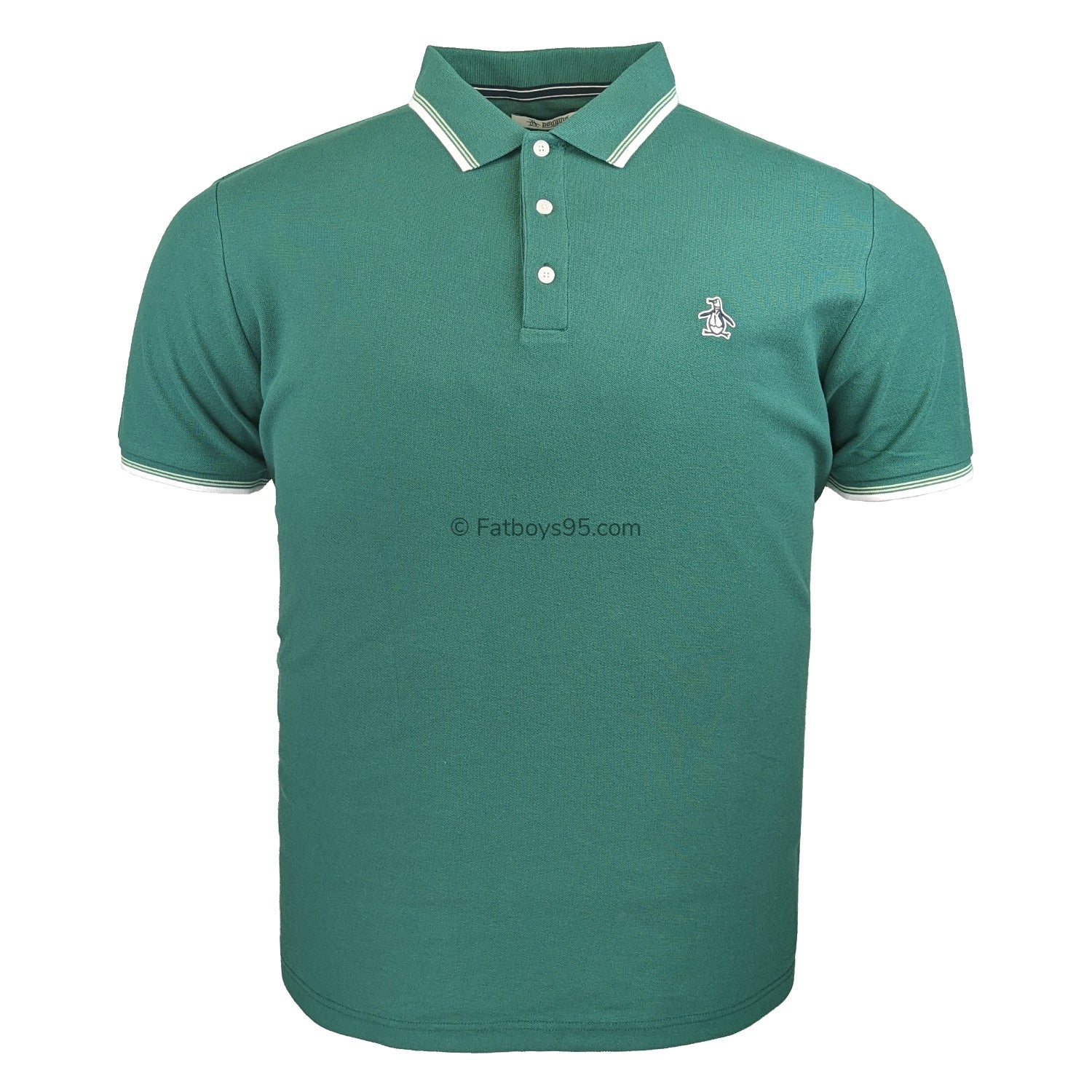 Penguin Polo - OJKF2620 - Antique Green 1