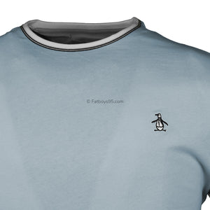 Penguin T-Shirt - OJKS3718 - Cerulean 2