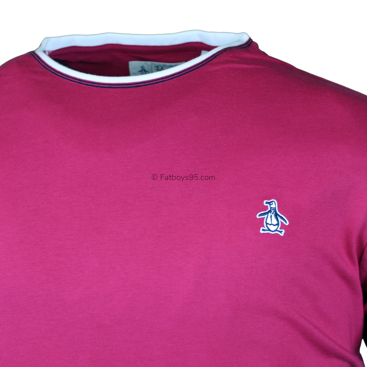 Penguin T-Shirt - OJKS3718 - Sangria 2