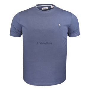 Penguin T-Shirt - OJKS4903 - Blue Indigo 1