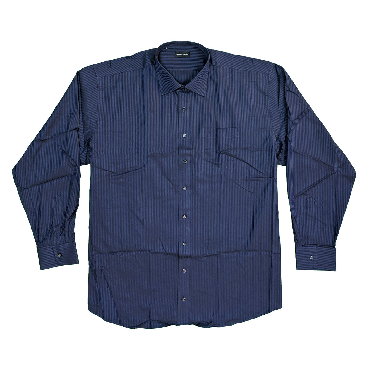 Pierre Cardin L/S Stripe Shirt - PC1809 - Navy 2