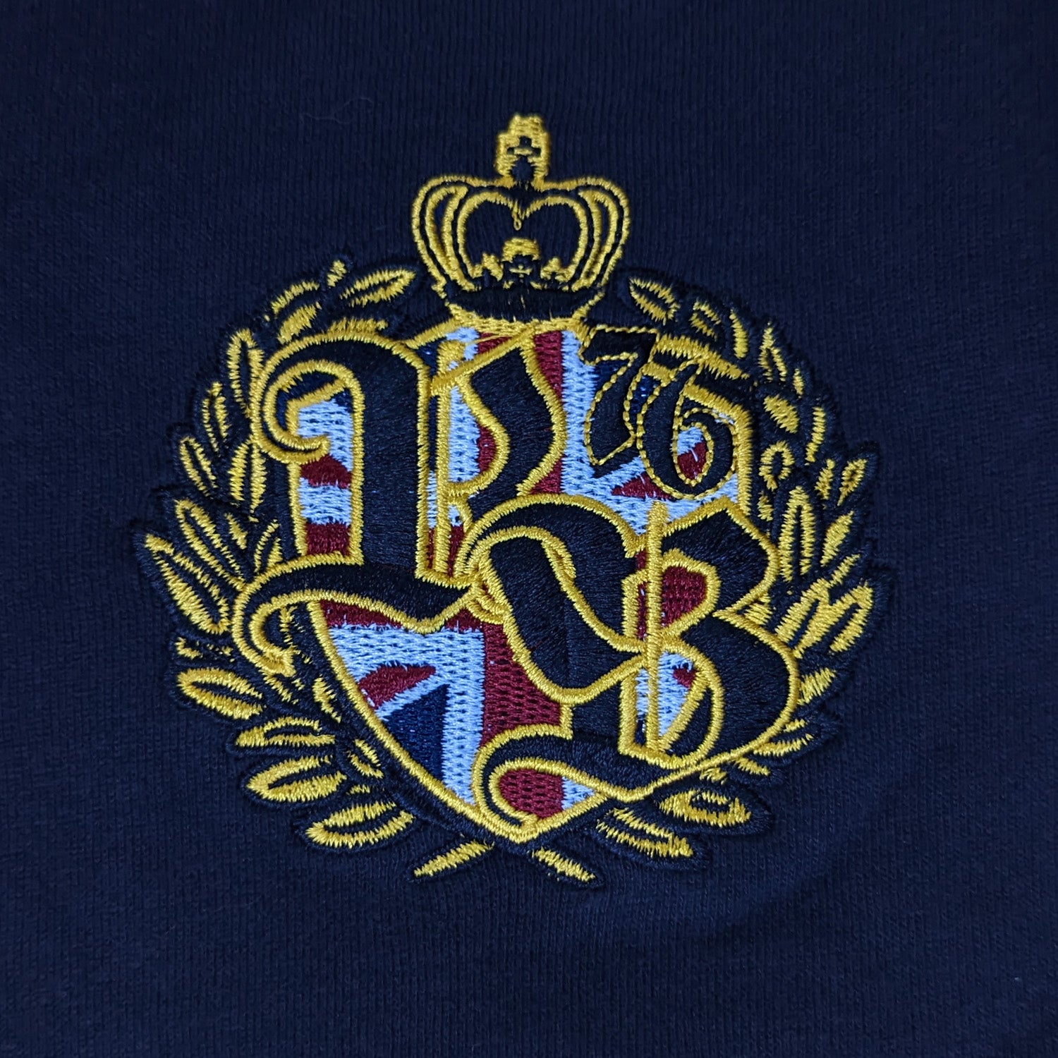 Raging Bull Emblem Hoody - A1341 - Navy 3