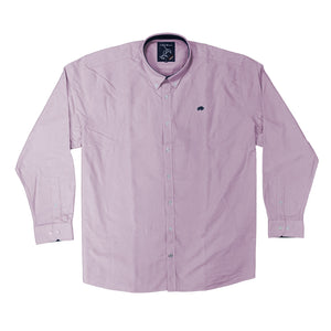 Raging Bull L/S Signature Oxford Shirt - A18CS242 - Purple 2