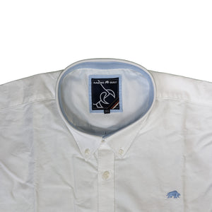 Raging Bull L/S Signature Oxford Shirt - A18CS242 - White 3