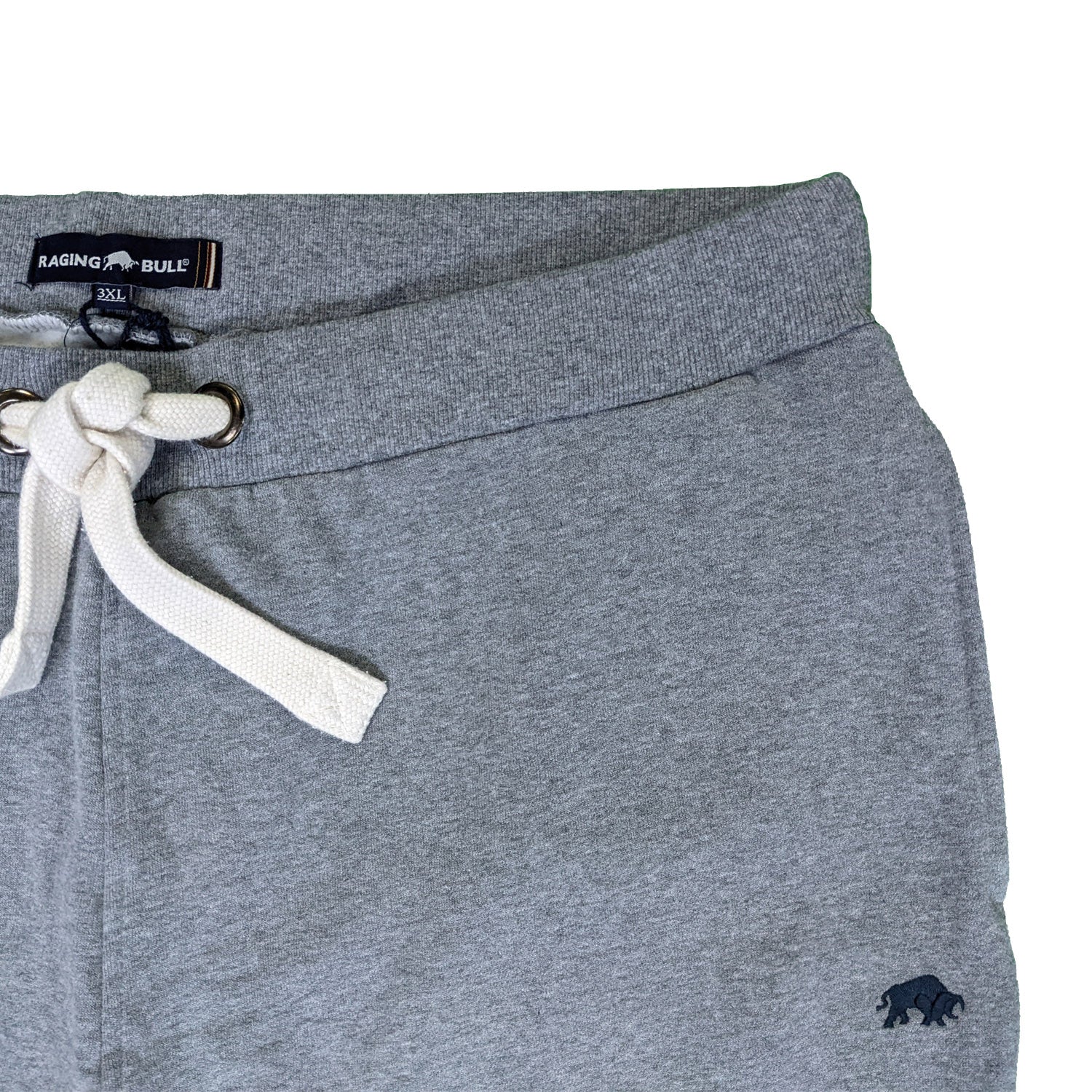 Raging Bull Signature Cuffed Joggers - RB0CB02 - Grey 3