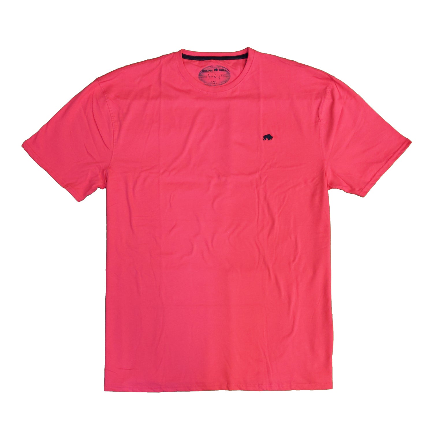 Raging Bull T-Shirt - Signature Tee - RB0TS01 - Vivid Pink 1