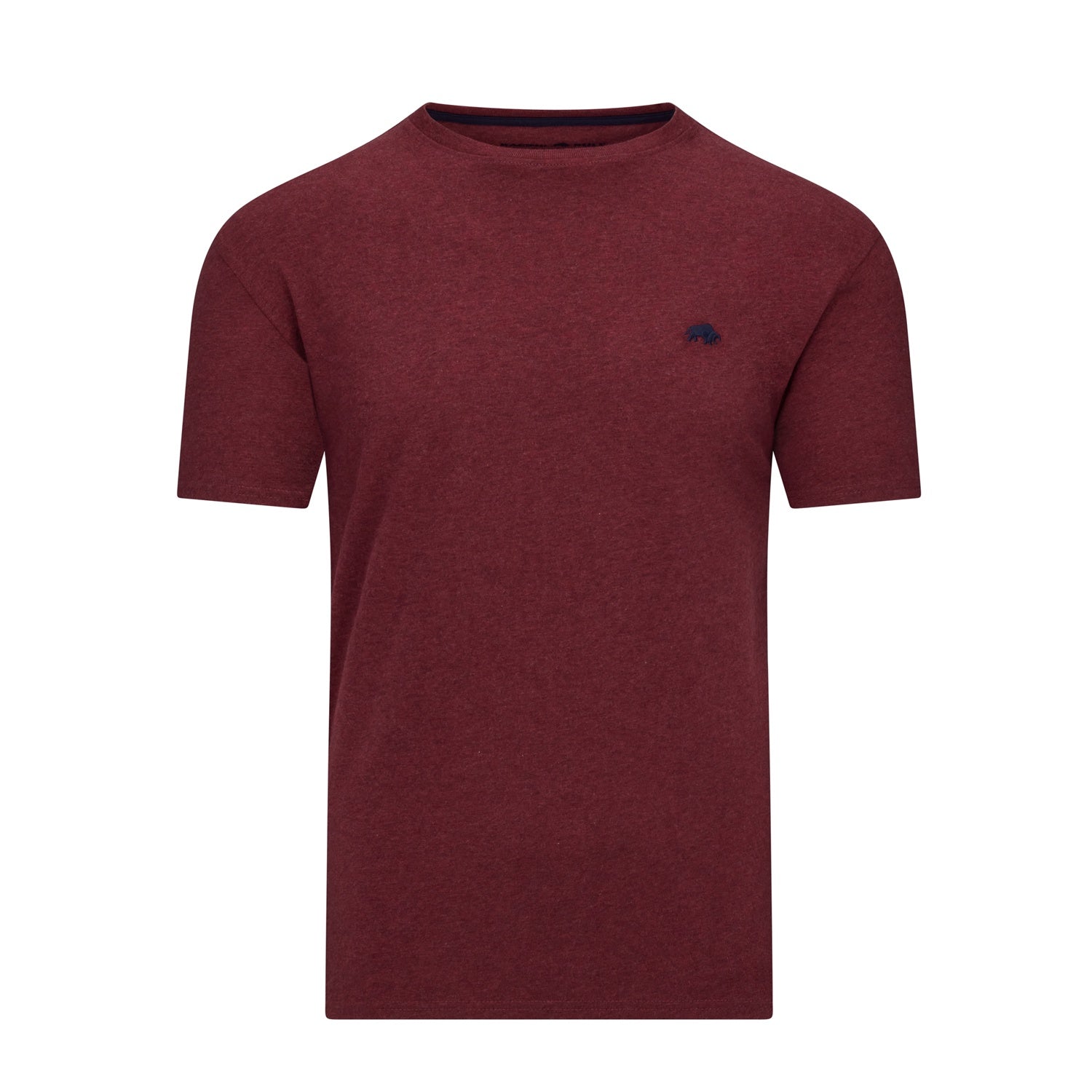 Raging Bull Signature Organic Tee - RB0TS02 - Claret 1