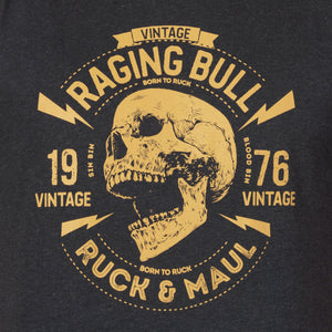 Raging Bull Skull Tee - S20TS18 - Black 2