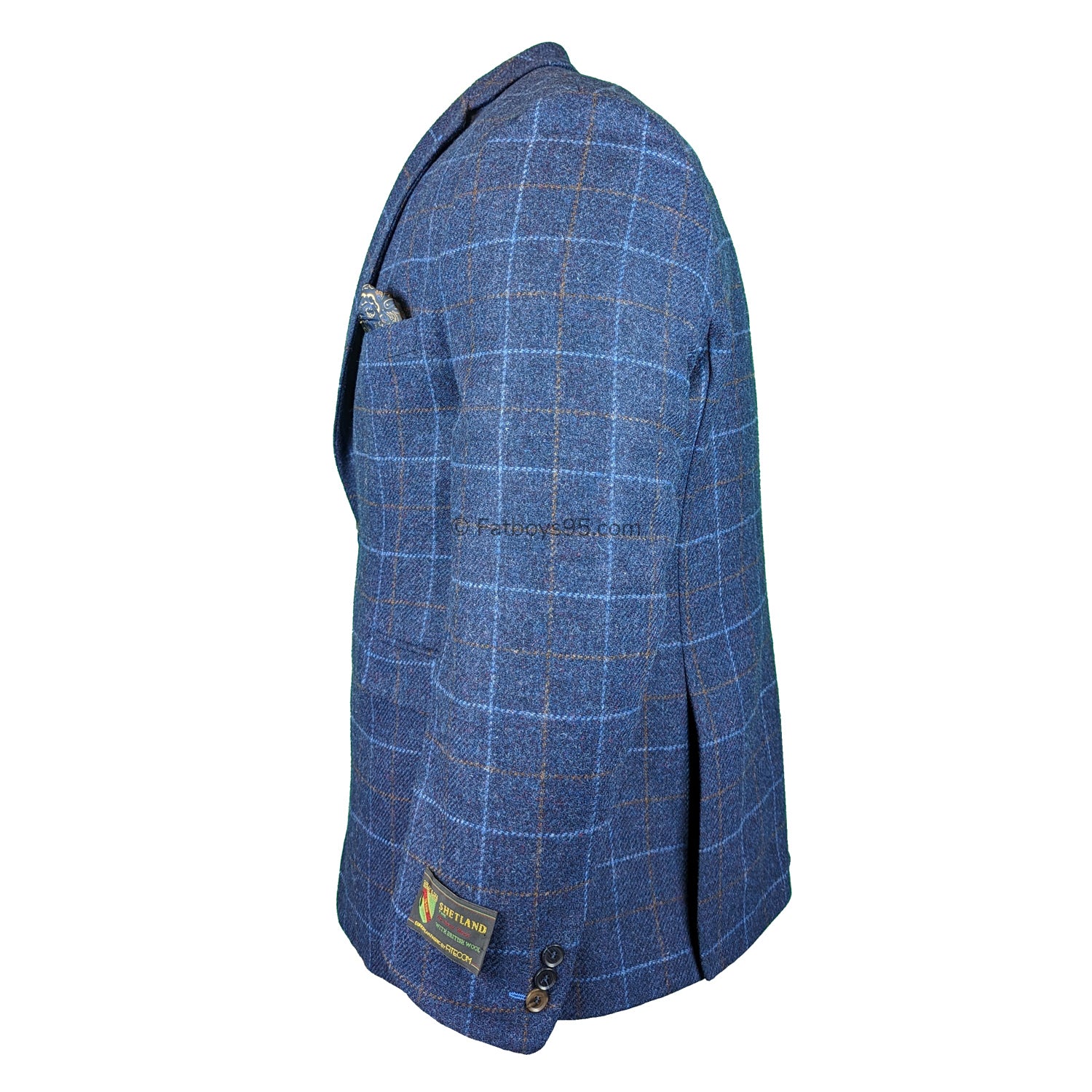 Scott Tweed Sports Jacket - S22208J - Navy 4