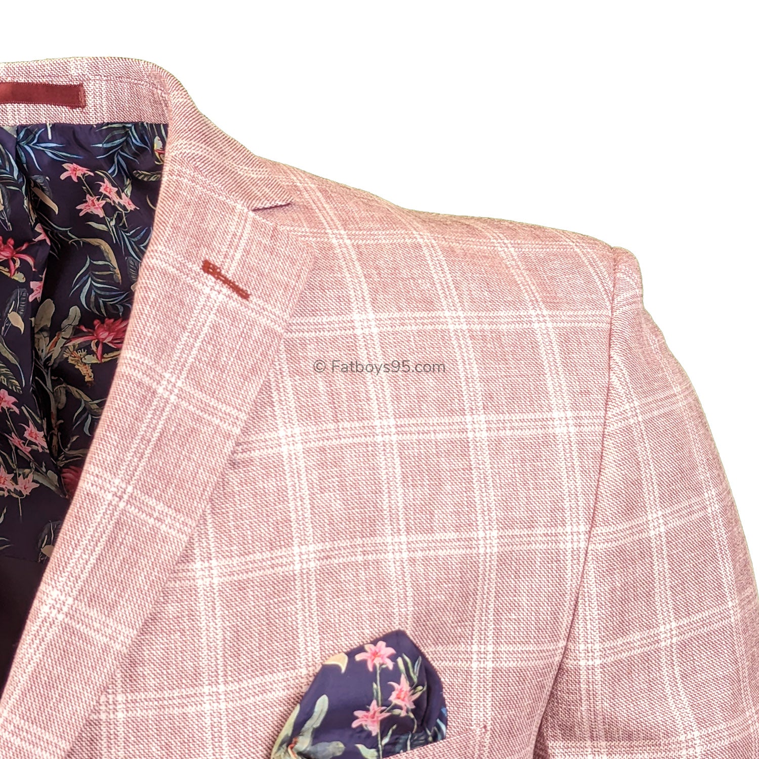 Scott Linen Sports Jacket - S23108J - Pink 2