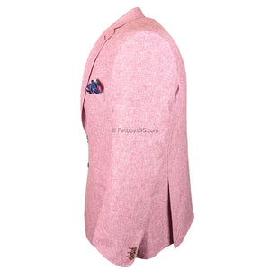 Scott Linen Sports Jacket - S23109J - Pink 4