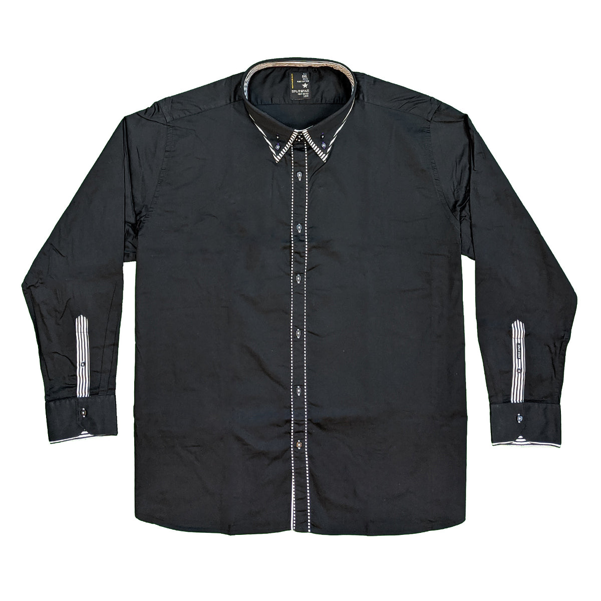 Splitstar L/S Shirt - KS11072 - Curt - Black 2