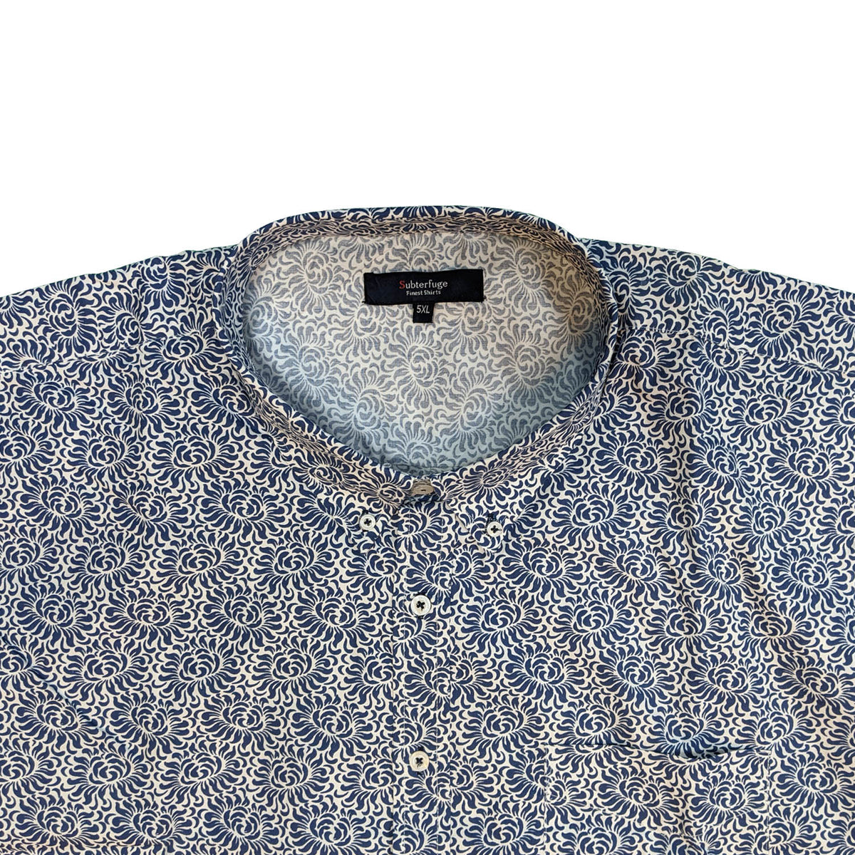 Subterfuge S/S Shirt - SH162 - Blue / White 3