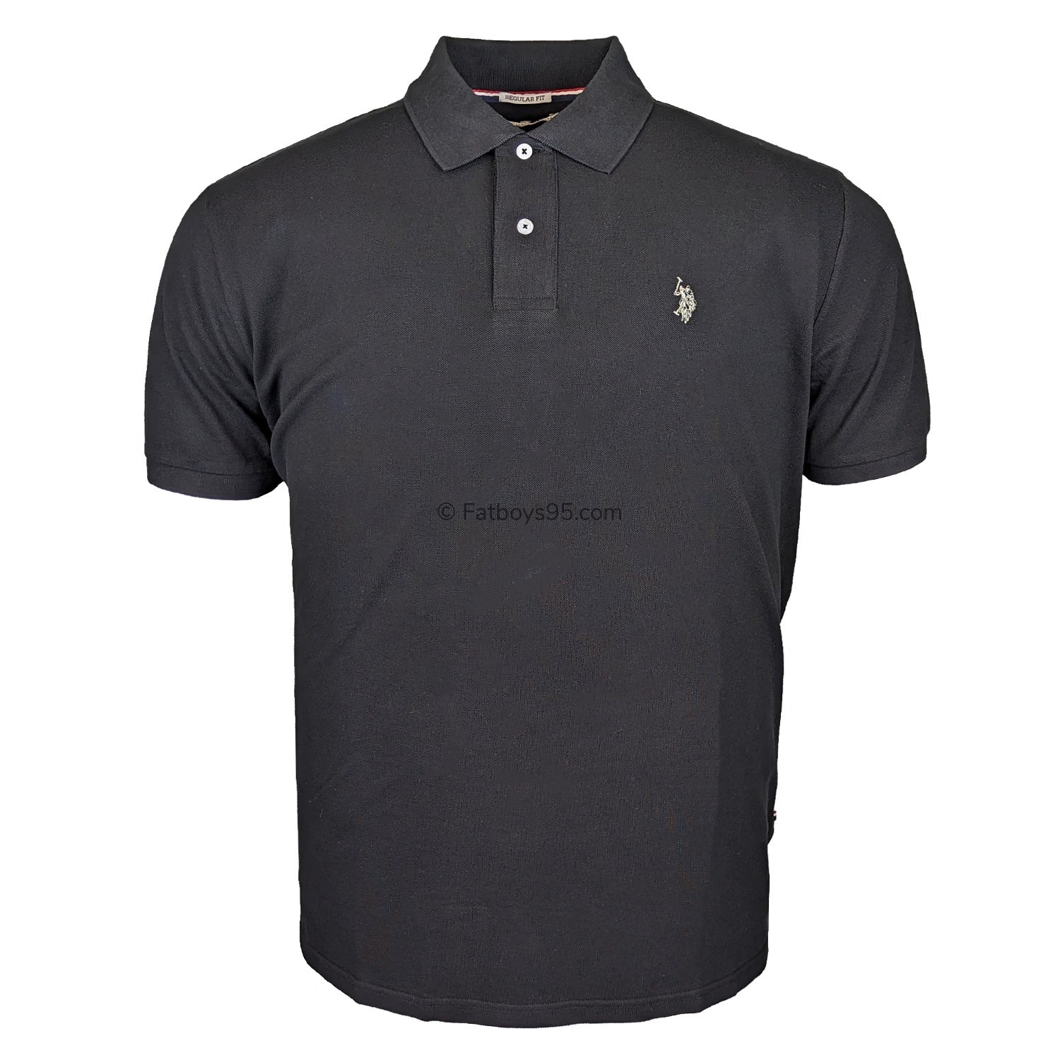 U.S. Polo Assn Core Pique Polo - BUP0001 - Black 1