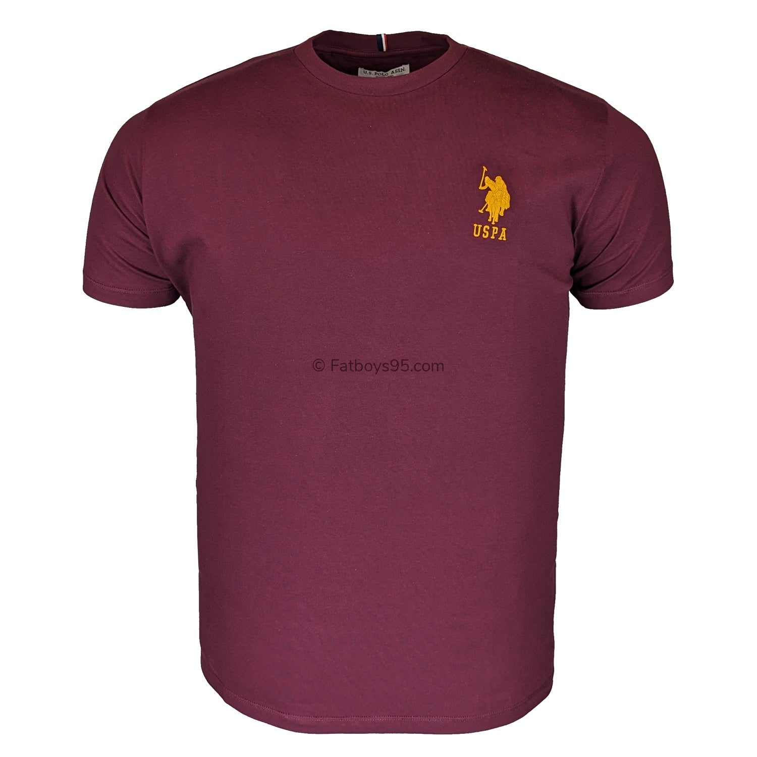 U.S. Polo Assn Large Player 3 Tee - BUP0003 - Windsor Wine 1