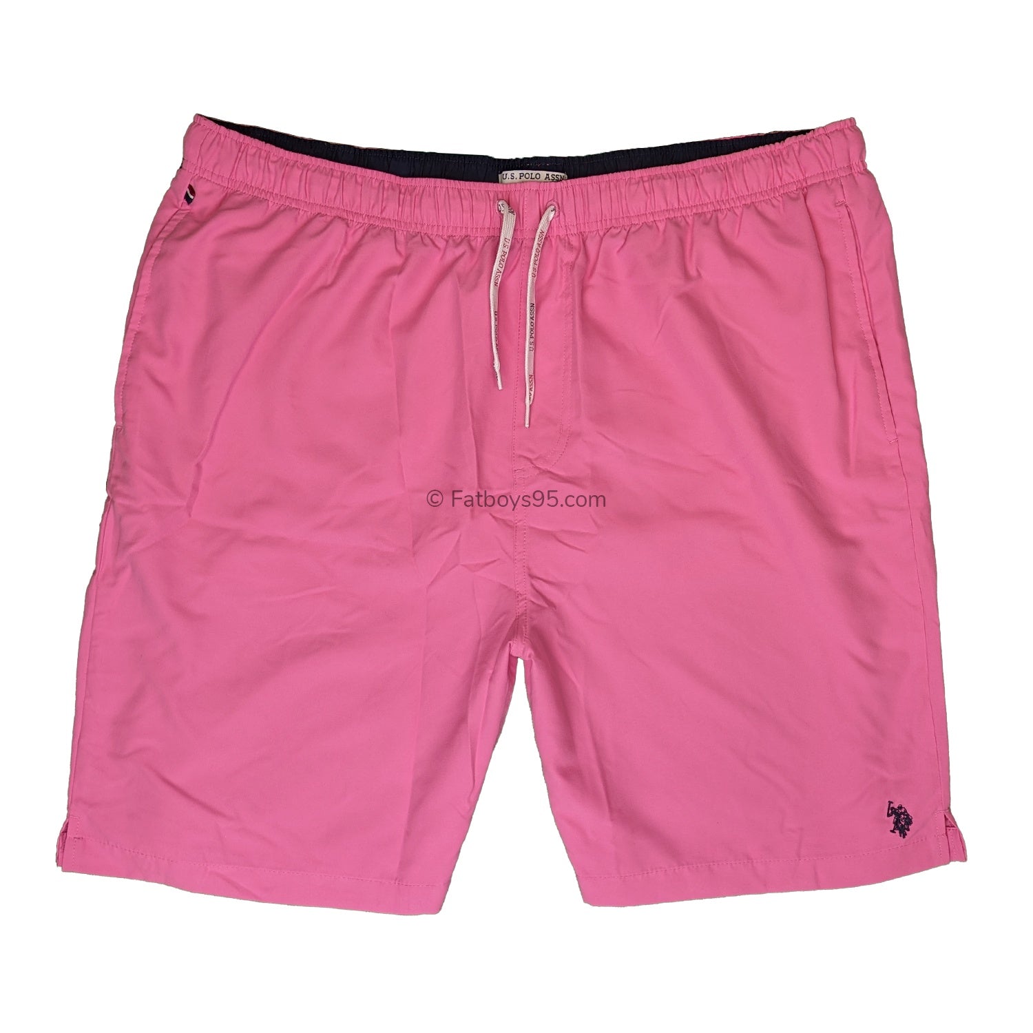 U.S. Polo Assn Core Swim Shorts - BUP0011 - Azalea Pink 1