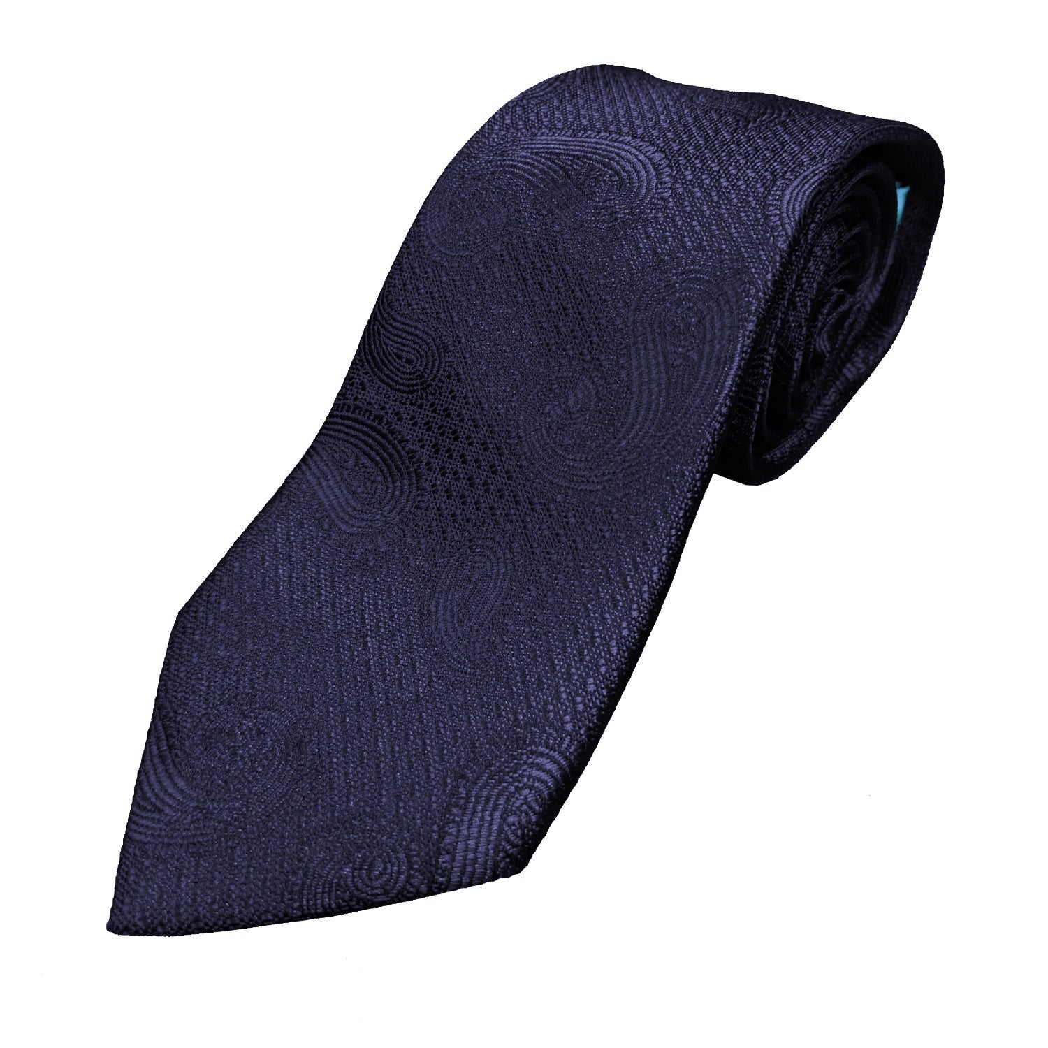 Kensington Paisley Tie - MWY311922 - Navy 1