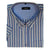 Subterfuge S/S Stripe Shirt - SH156 - Denim / White 1