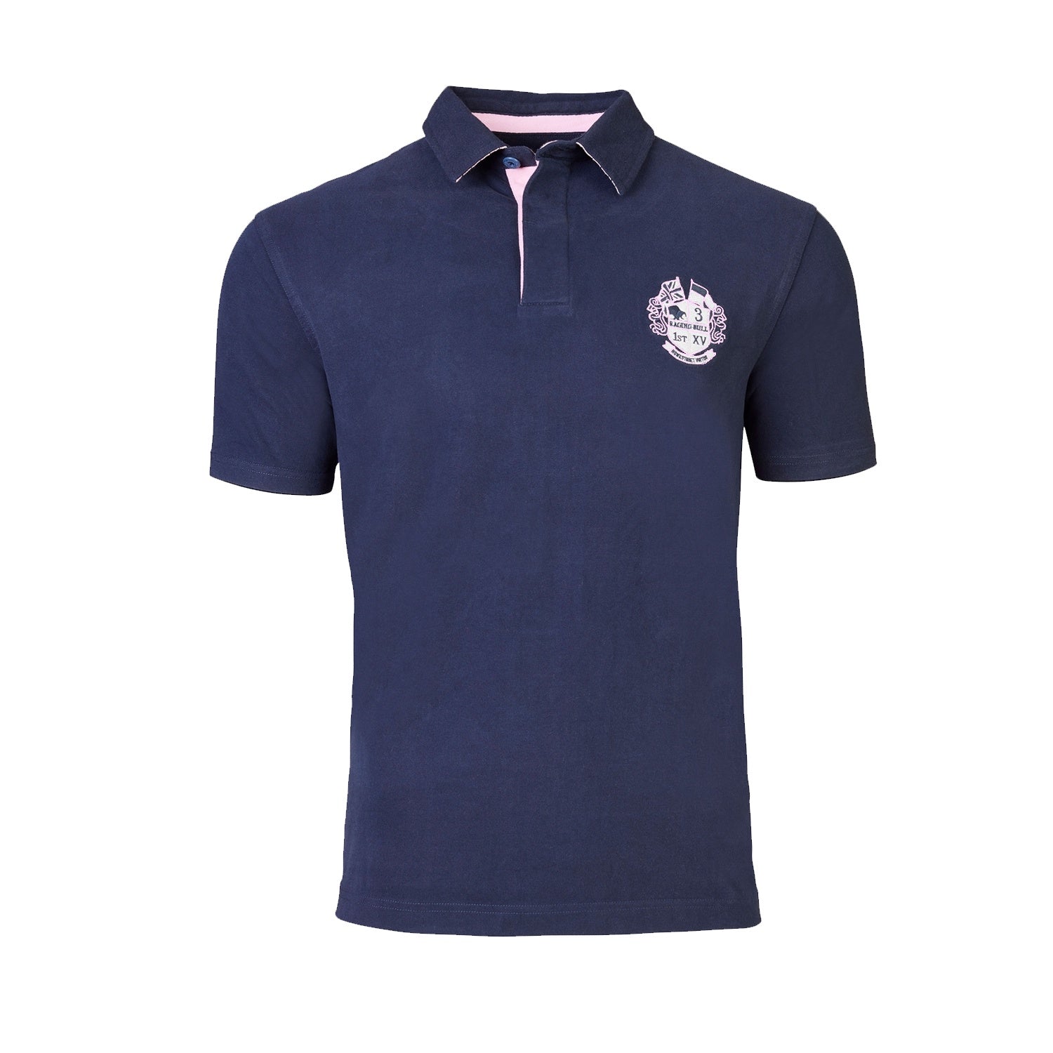 Raging Bull Signature Rugby Polo - S19RU27 - Navy 1