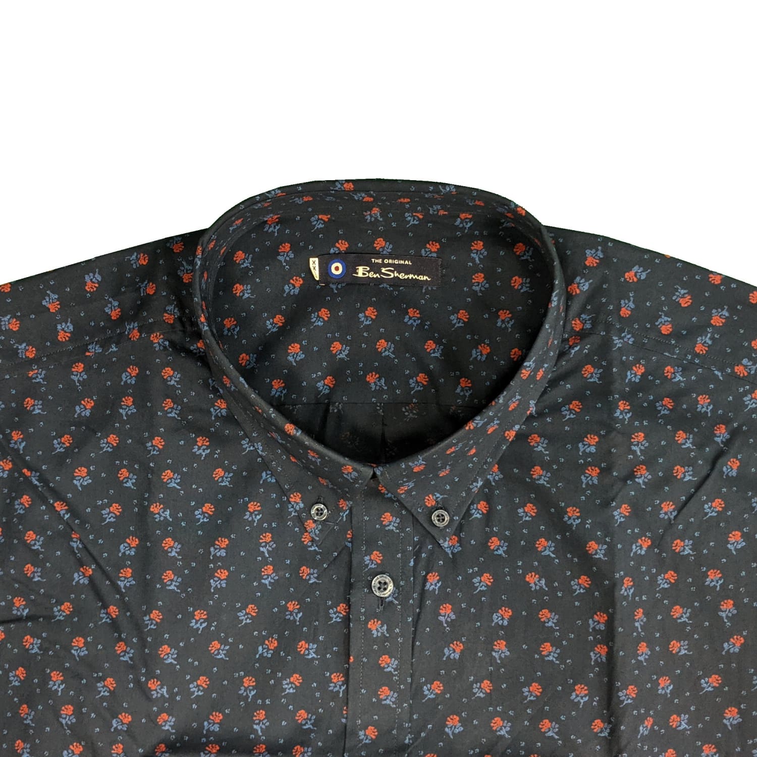 Ben Sherman L/S Shirt - 005780IL - Navy 3