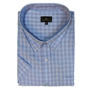 Cotton Valley S/S Shirt - 14183 - Blue 1