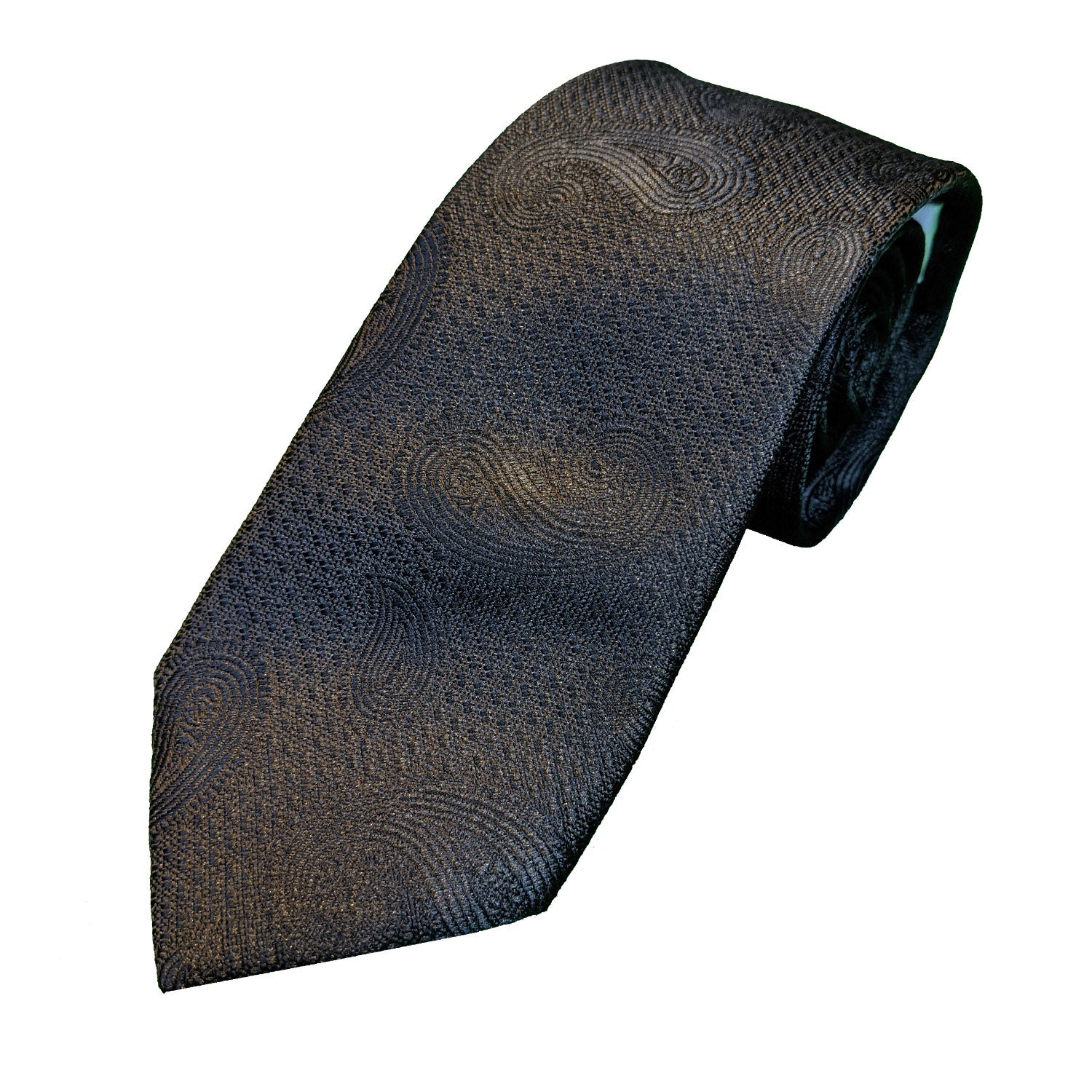 Kensington Paisley Tie - MWY311922 - Black 1