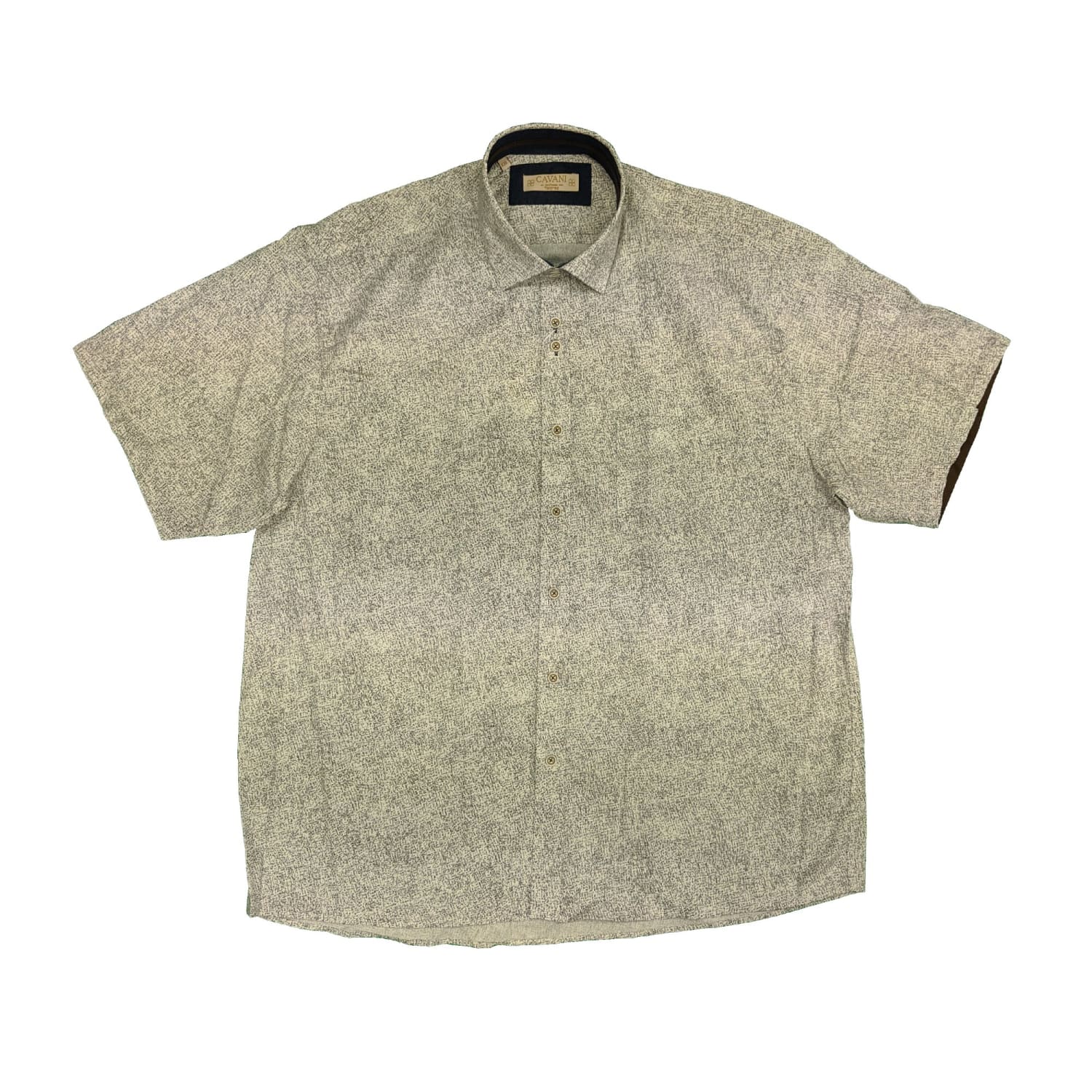 Cavani S/S Shirt - CVXL12 - Cream/Brown 2