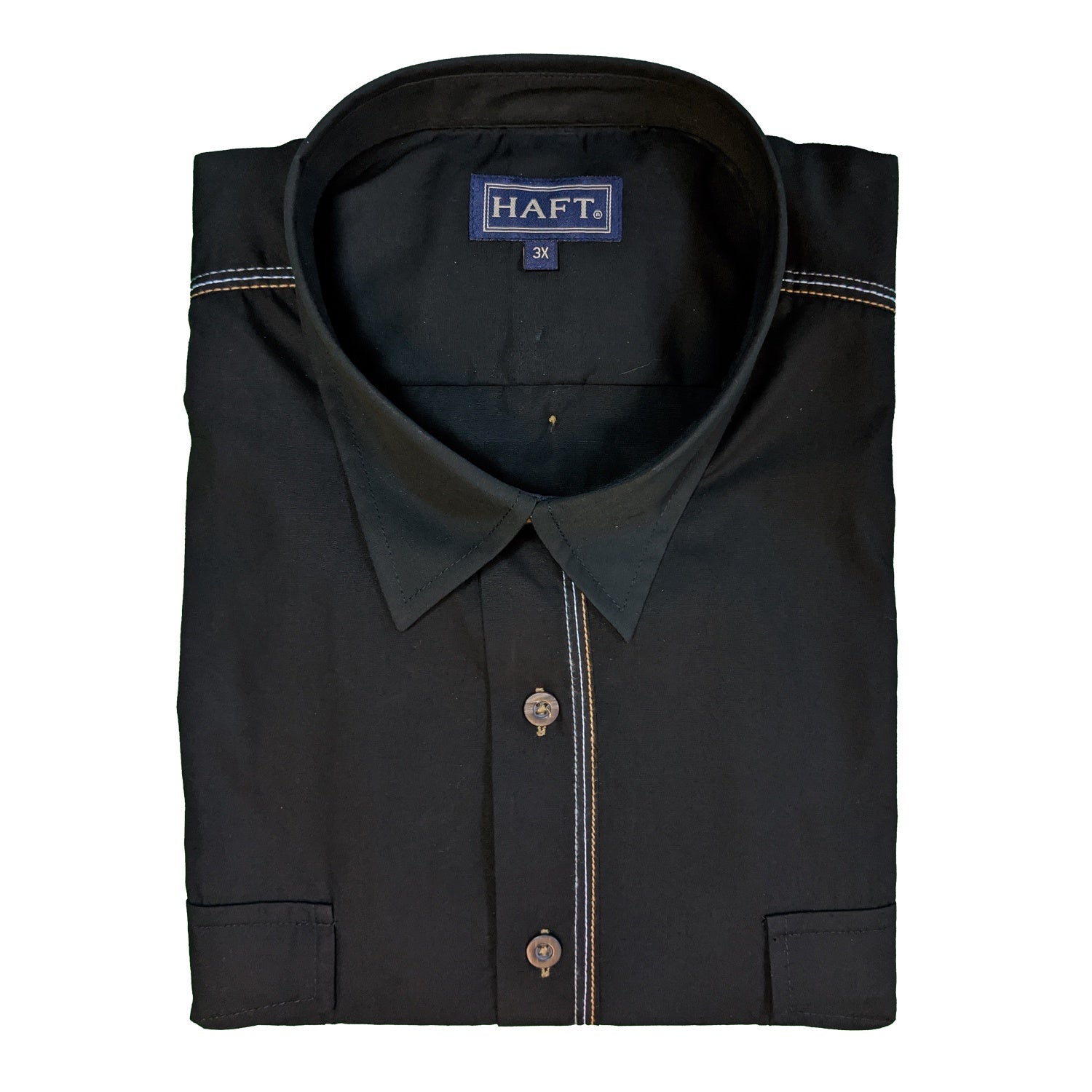 Haft S/S Shirt - Park - Black 1