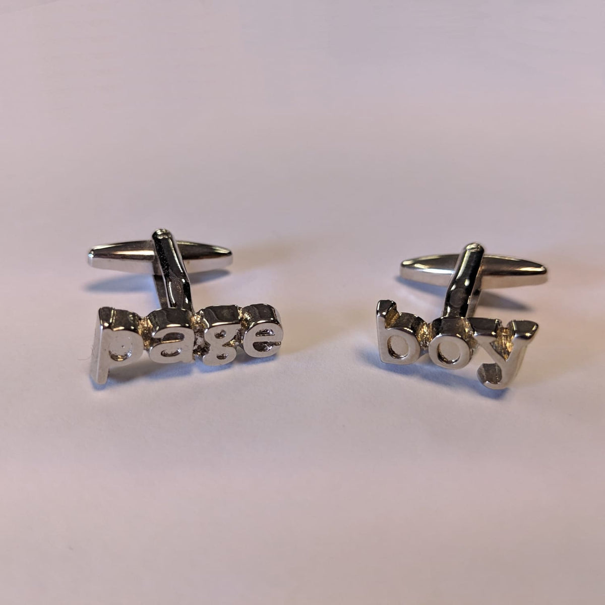 Chrome Cufflinks - Page Boy 1