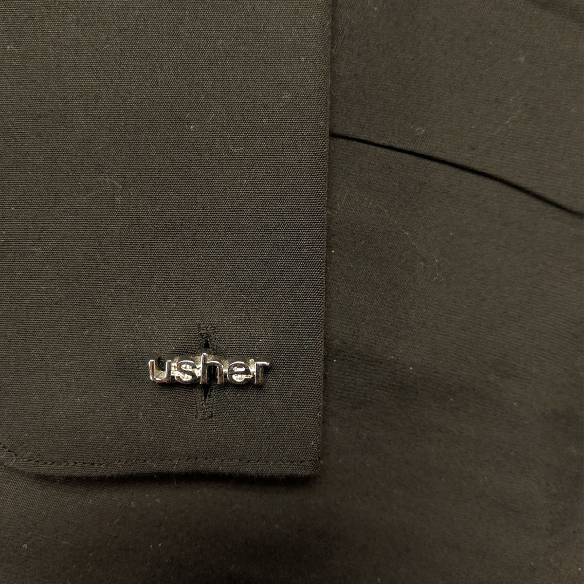 Chrome Cufflinks - Usher 2