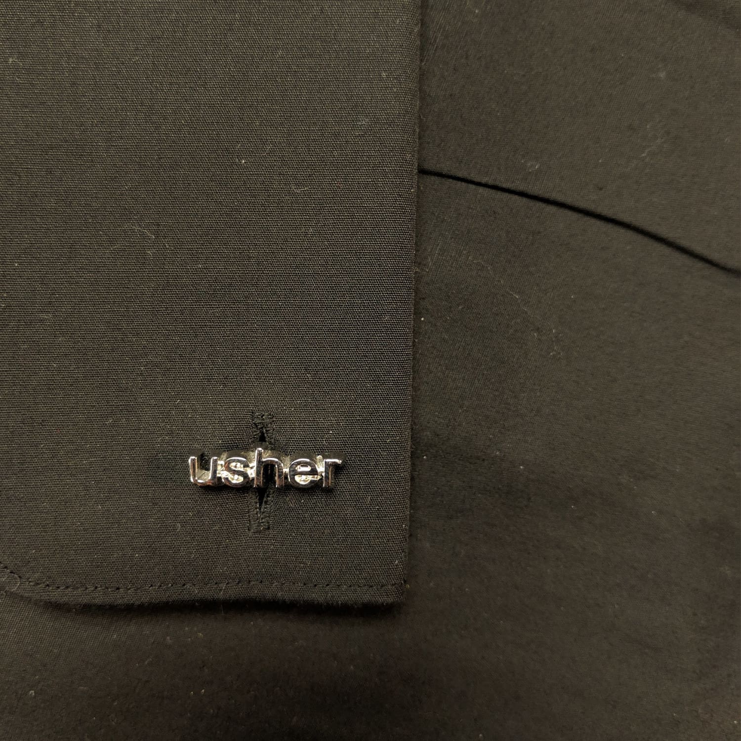 Chrome Cufflinks - Usher 2