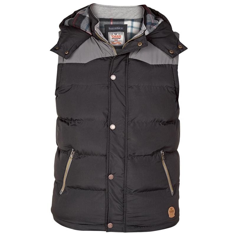 D555 Bodywarmer - KS13737A - Paxton - Black 1