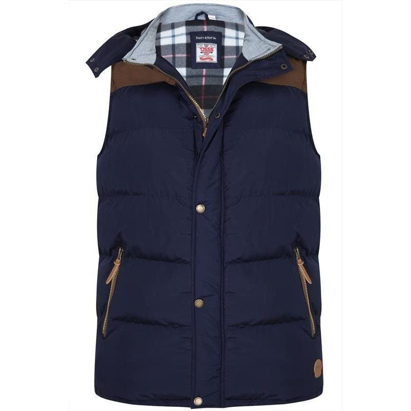 D555 Bodywarmer - KS13737A - Paxton - Navy 1