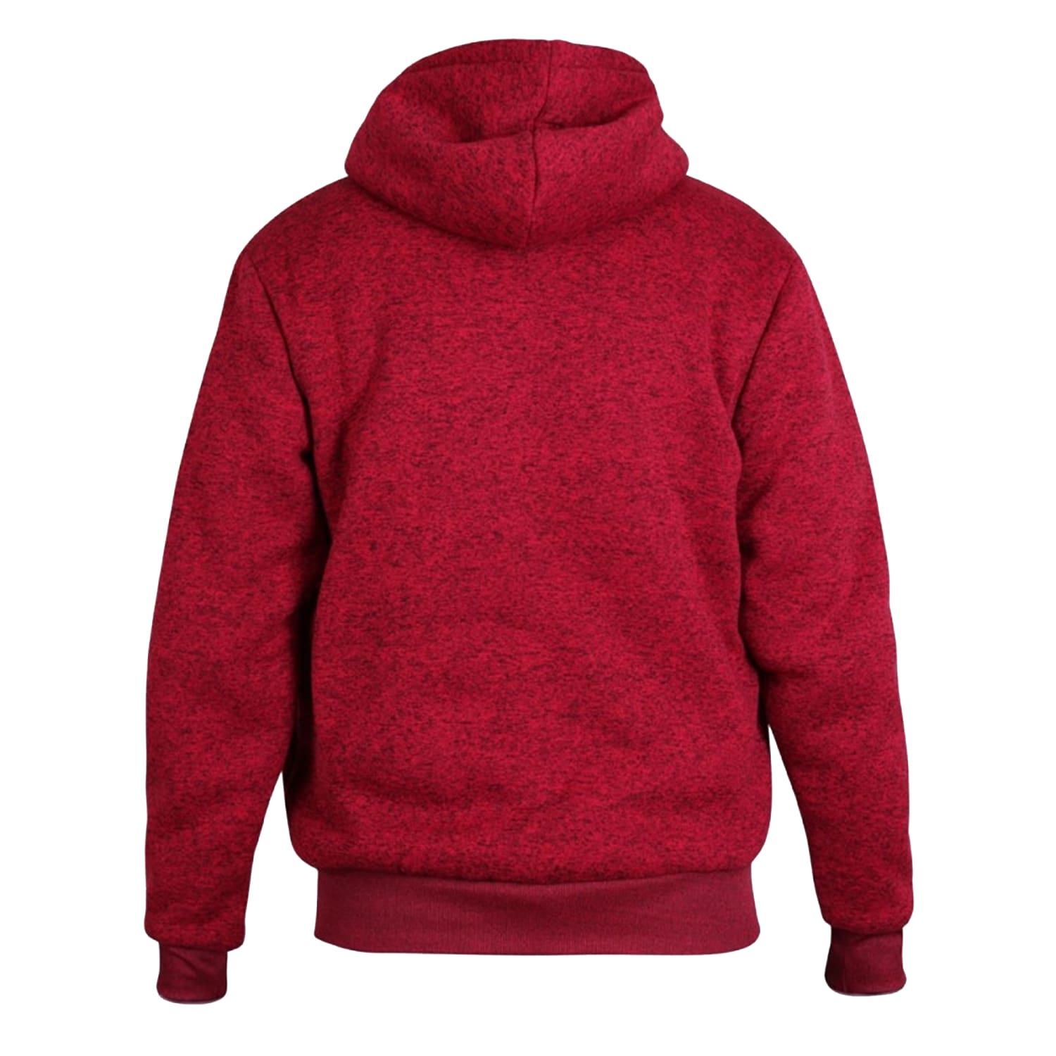 D555 Full Zip Hoody - KS60484 - Rylan - Red Marl 2