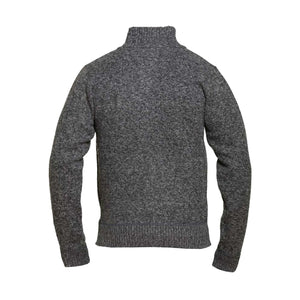D555 Full Zip Sweater - KS80550 - Braxton - Charcoal Marl 2