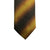 Double Two Tie - P035 - Black / Brown / Gold 2