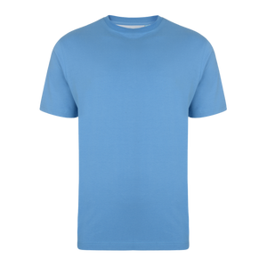 Kam Plain Round Neck T-Shirt - KBS500 - Powder Blue 1