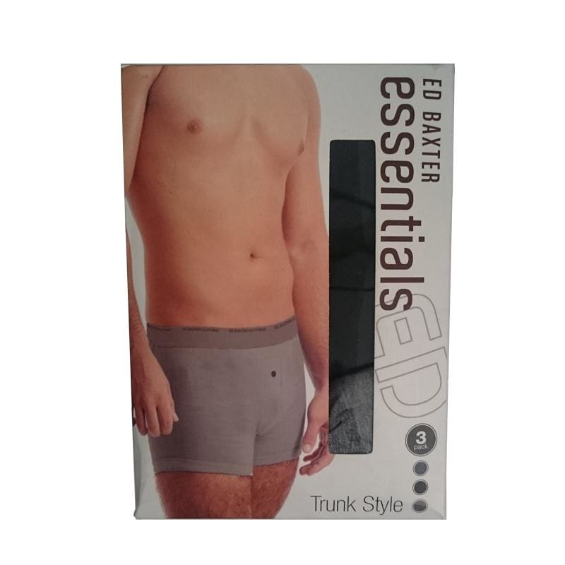 Ed Baxter Boxers - Black Navy Grey 5