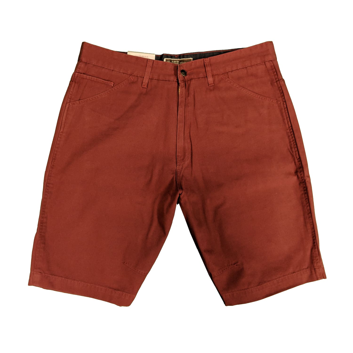 Ed Baxter Canvas Shorts - EB317 - Jose - Henna 1