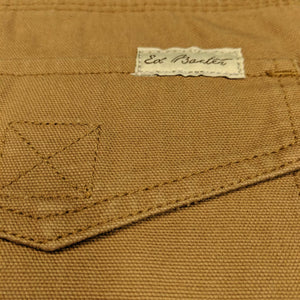 Ed Baxter Cargo Canvas Shorts - EB282 - Camel 3