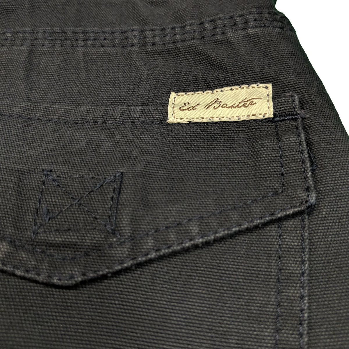 Ed Baxter Cargo Canvas Shorts - EB282 - Navy 3