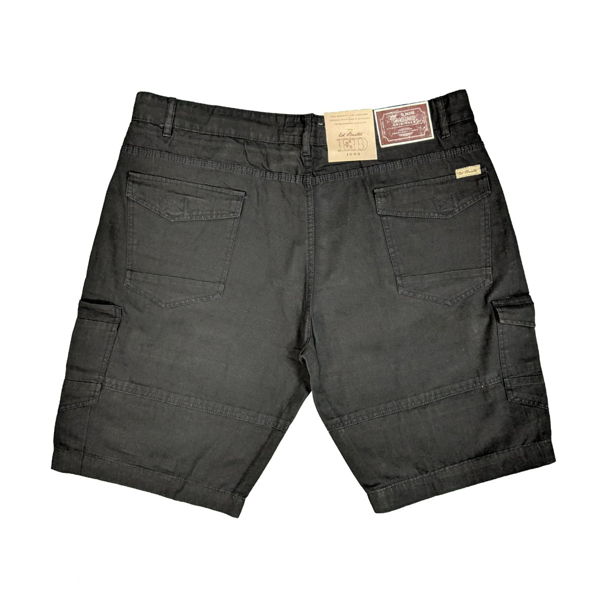 Ed Baxter Cargo Canvas Shorts - EB282 - Navy 2